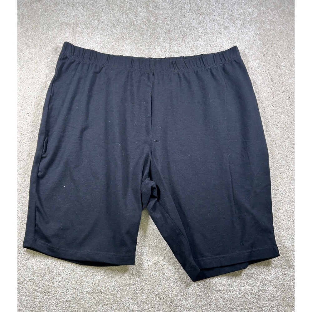 Roaman'S Womens Size 2X (26/28)‎ Black Shorts